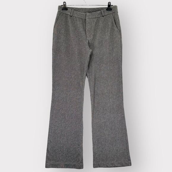 KUT from the Kloth Dress Pants Women‎ 10 Gray Pockets Stretch Bootcut i25 - Picture 1 of 13